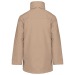 Lined parka with phone pocket and hood in collar wholesaler