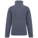 Fleece with anti-pill zipped collar wholesaler
