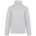 Fleece with anti-pill zipped collar wholesaler