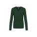 Women's long-sleeved V-neck T-shirt Kariban, Kariban Textile promotional