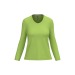 Women's long-sleeved V-neck T-shirt Kariban wholesaler