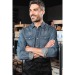 Long sleeve denim shirt Kariban, Denim shirt promotional