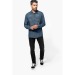 Long sleeve denim shirt Kariban wholesaler