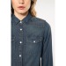 Kariban Women's Long Sleeve Denim Shirt wholesaler