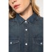 Kariban Women's Long Sleeve Denim Shirt, Denim shirt promotional