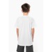 Children's short sleeve sports T-shirt - White wholesaler