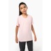 Children's short sleeve sports T-shirt - White wholesaler