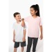 Children's short sleeve sports T-shirt - White wholesaler