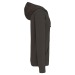 Sweatshirt with zip and contrasting hood wholesaler