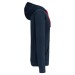 Sweatshirt with zip and contrasting hood, Hoodie promotional