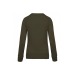 Product thumbnail Organic sweatshirt with round neck and raglan sleeves - Kariban 5