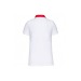 Women's two-colour jersey polo shirt - Kariban, Jersey mesh polo shirt promotional