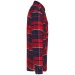 Sherpa lined check overshirt wholesaler
