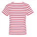 Striped sailor t-shirt with short sleeve pocket child wholesaler