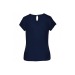 Women's short sleeve crepe blouse - kariban wholesaler