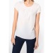Women's short sleeve crepe blouse - kariban, Kariban Textile promotional