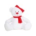 Zipped plush Christmas bear wholesaler