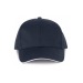 Casquette sandwich contrasté 6 panneaux Oeko-Tex, Bonnet et casquette durable promotional