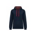 Unisex patterned contrast hoodie wholesaler