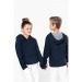 Product thumbnail Unisex children's patterned contrast hoodie 0