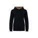 Unisex children's patterned contrast hoodie wholesaler