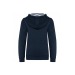 Unisex children's patterned contrast hoodie wholesaler