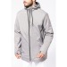 Unisex hooded jacket with microfleece lining, Windbreaker promotional