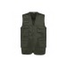 Unisex lined multi-pocket polycotton waistcoat, Multi-pocket vest or reporter jacket promotional