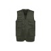 Unisex lined multi-pocket polycotton waistcoat, Multi-Pocket Reporter Vest or Jacket promotional