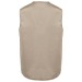 Unisex lined multi-pocket polycotton waistcoat wholesaler