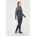 Unisex two-tone eco-friendly microfleece jacket, work jacket promotional