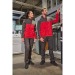 Unisex two-tone eco-friendly microfleece jacket, work jacket promotional