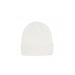 Ribbed beanie with lapel, Durable hat and cap promotional