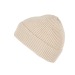 Ribbed beanie with lapel, Durable hat and cap promotional