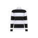 Product thumbnail Unisex long-sleeved striped polo shirt 2