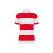 Product thumbnail Unisex short-sleeve striped polo shirt 4