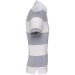 Unisex short-sleeve striped polo shirt wholesaler