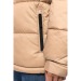 Unisex two-tone quilted hooded parka, Parka promotional
