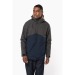 Unisex Two-Tone Waterproof 3-in-1 Parka with Hood wholesaler