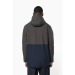 Unisex Two-Tone Waterproof 3-in-1 Parka with Hood, Parka promotional