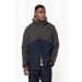 Unisex Two-Tone Waterproof 3-in-1 Parka with Hood wholesaler