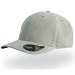 Casquette 6 pans mid visor faux suède, Casquette tendance promotional