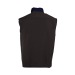 Quilted bi-material bodywarmer, Bodywarmer or sleeveless jacket promotional