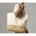 Sac shopping XL coton/toile de jute wholesaler