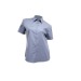 Oxford Shirt Short Sleeves Lady - Women's Oxford shirt, Short-sleeved shirt promotional
