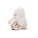 RABBIT WITH BLANKET - Rabbit plush with blanket, rabbit promotional