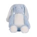 Peluche lapin avec ouverture zippée, lapin promotional