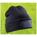 Product thumbnail RECYCLED DOUBLE KNIT PRINTERS BEANIE - Recycled acrylic hat 1