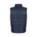 Bodywarmer matelassé en polyester recyclé, Bodywarmer ou veste sans manches promotional