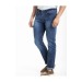 Product thumbnail LUNO - Men's straight stretch stone jeans 0
